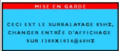 PHILIPS 190X6FB - L'écran affiche - 1