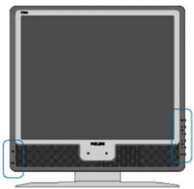PHILIPS 190X6FB - Description frontale du produit - 1