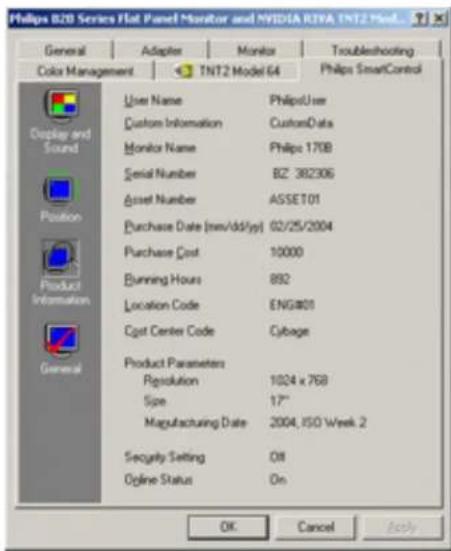 PHILIPS 190C6FS - • Informations produit - 1