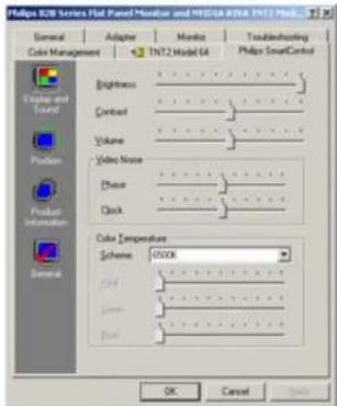 PHILIPS 190C7FS - Options SmartControl - 1