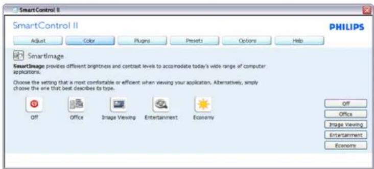 PHILIPS 231E1SB - Color menu: - 6