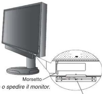 Morsetto o spedire il monitor.