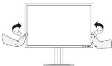 NEC MultiSync LCD3090W - Περιστροφή της Οθόνης - 3