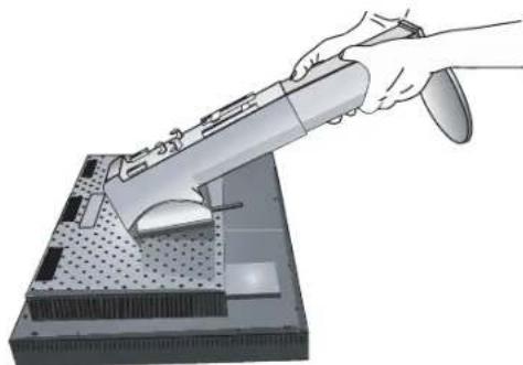 NEC MultiSync LCD3090W - Remove Monitor Stand - 3