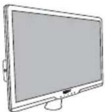 PHILIPS 244E2SB - Contenu de la boîte - 1