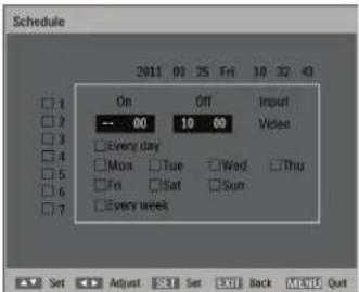 PHILIPS BDL5530EL - Schedule - 1