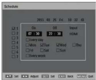 PHILIPS BDL5530EL - Schedule - 2