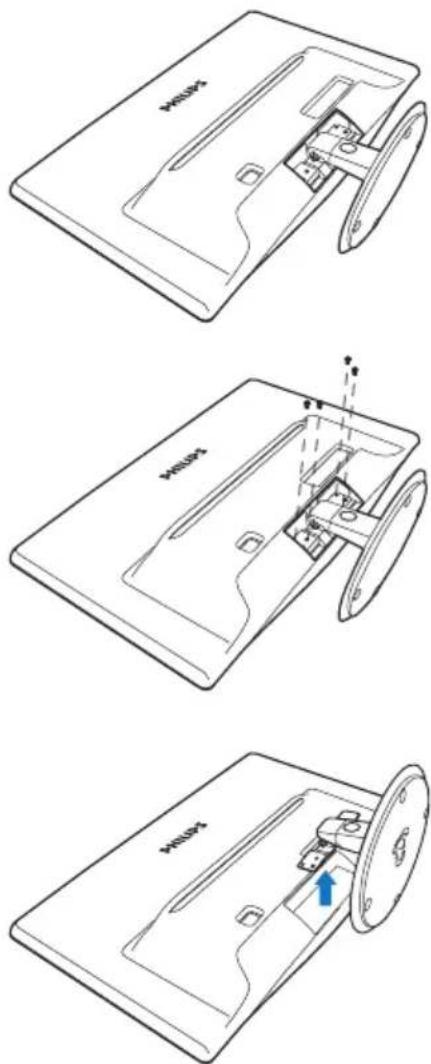 PHILIPS 236V3LAB - Remove the base - 2