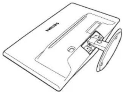 PHILIPS 196V3LSB - ถอดชาตั้งฐาน - 5