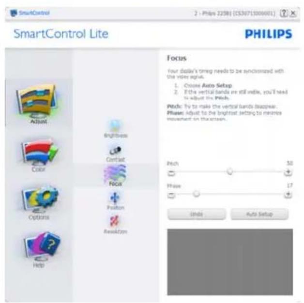 PHILIPS 236V3LSB - Adjust menu: - 3