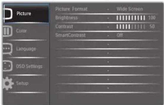 PHILIPS 236V3LSB - What is On-Screen Display (OSD)? - 3
