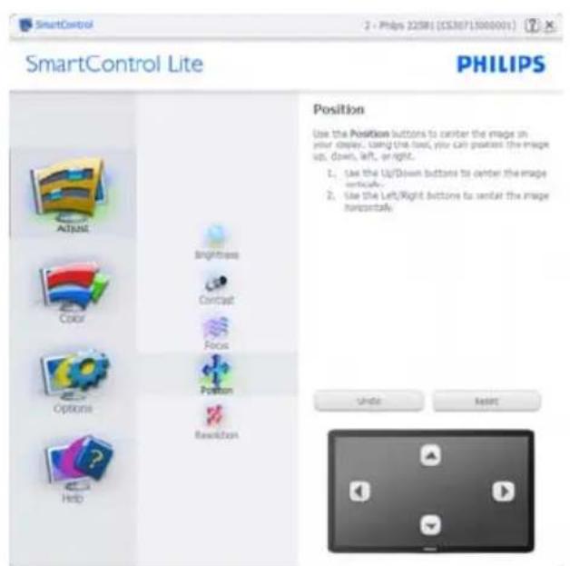 PHILIPS 236V3LSB - Adjust menu: - 4