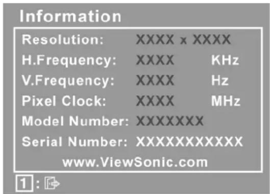 VIEWSONIC VA1938wa-LED - Control Explanation - 7