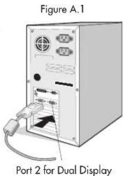 Figure A.1 Port 2 for Dual Display