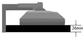NEC MDG5MP-BNDL - Remove Stand for Mounting - 1