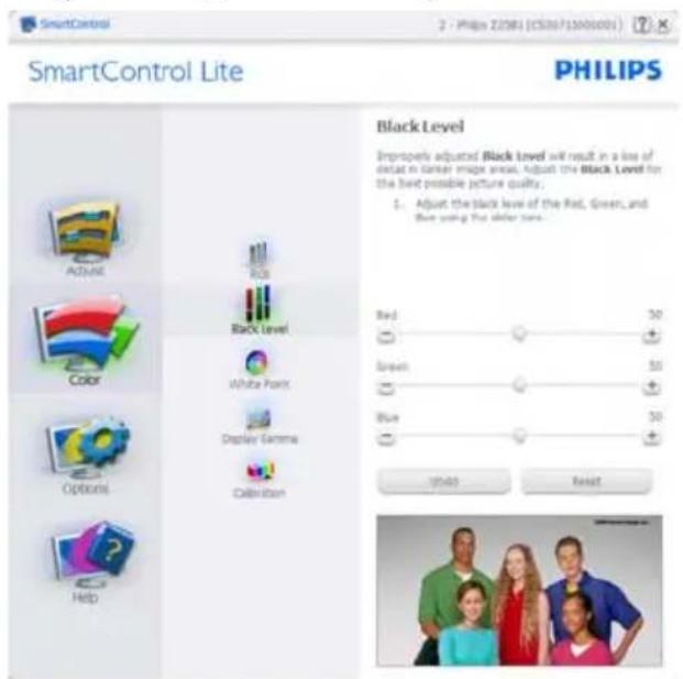 PHILIPS 236V3LAB6 - Menu Color (Couleur) : - 1