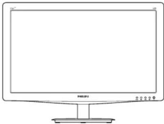 PHILIPS 236V3LAB6 - Description de la vue de face du produit - 1