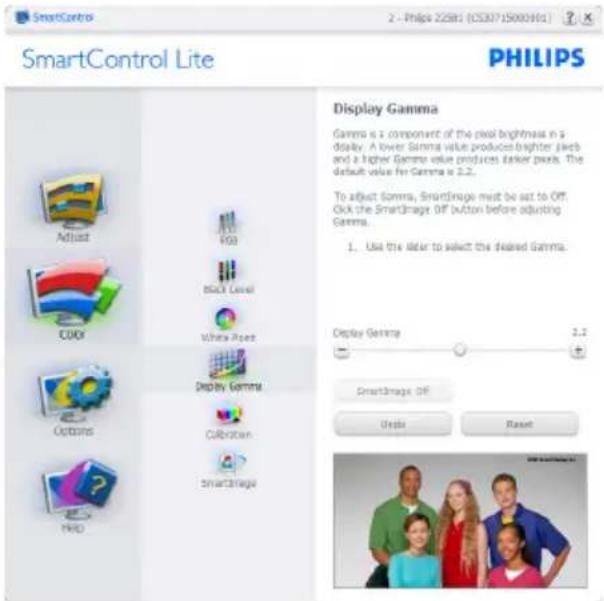 PHILIPS 273E3QHSB E-line - Menu Color (Kleur): - 2
