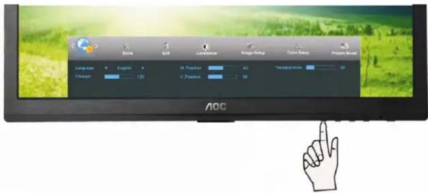 AOC E960SWN - MENU - 2