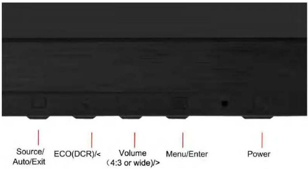 AOC E960SWN - Hotkeys - 1