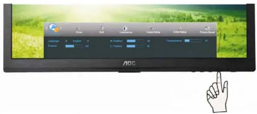 AOC E960SWN - MENU - 1