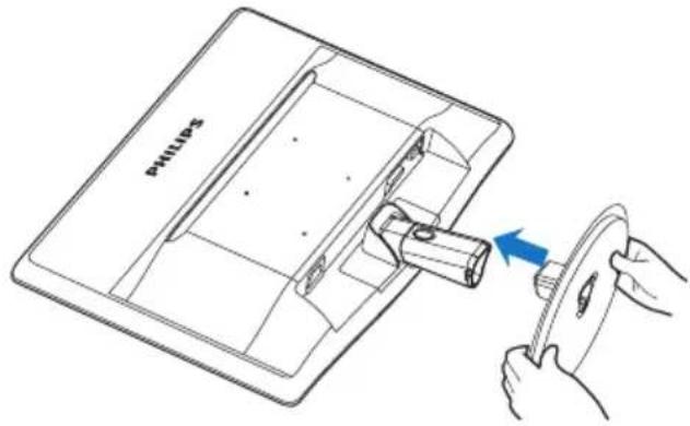 PHILIPS 236V3LAB6 V-line 23 - Het voetstuk installeren - 2