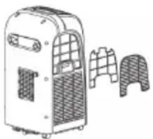 DOMO DO321A - Nettoyage du filtre d'air - 1
