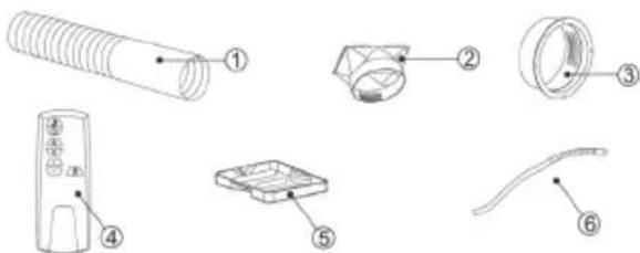 DOMO DO321A - INSTALLING THE AIR OUTLET PIPE - 1