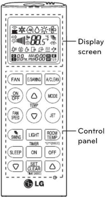 LG E24SQ - Wireless remote control - 1