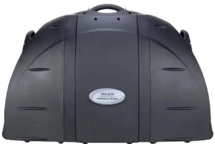 American Audio PPA-210 - Caution: Be very careful that you do not pinch your fingers when closing your PPA-210 system! - 2