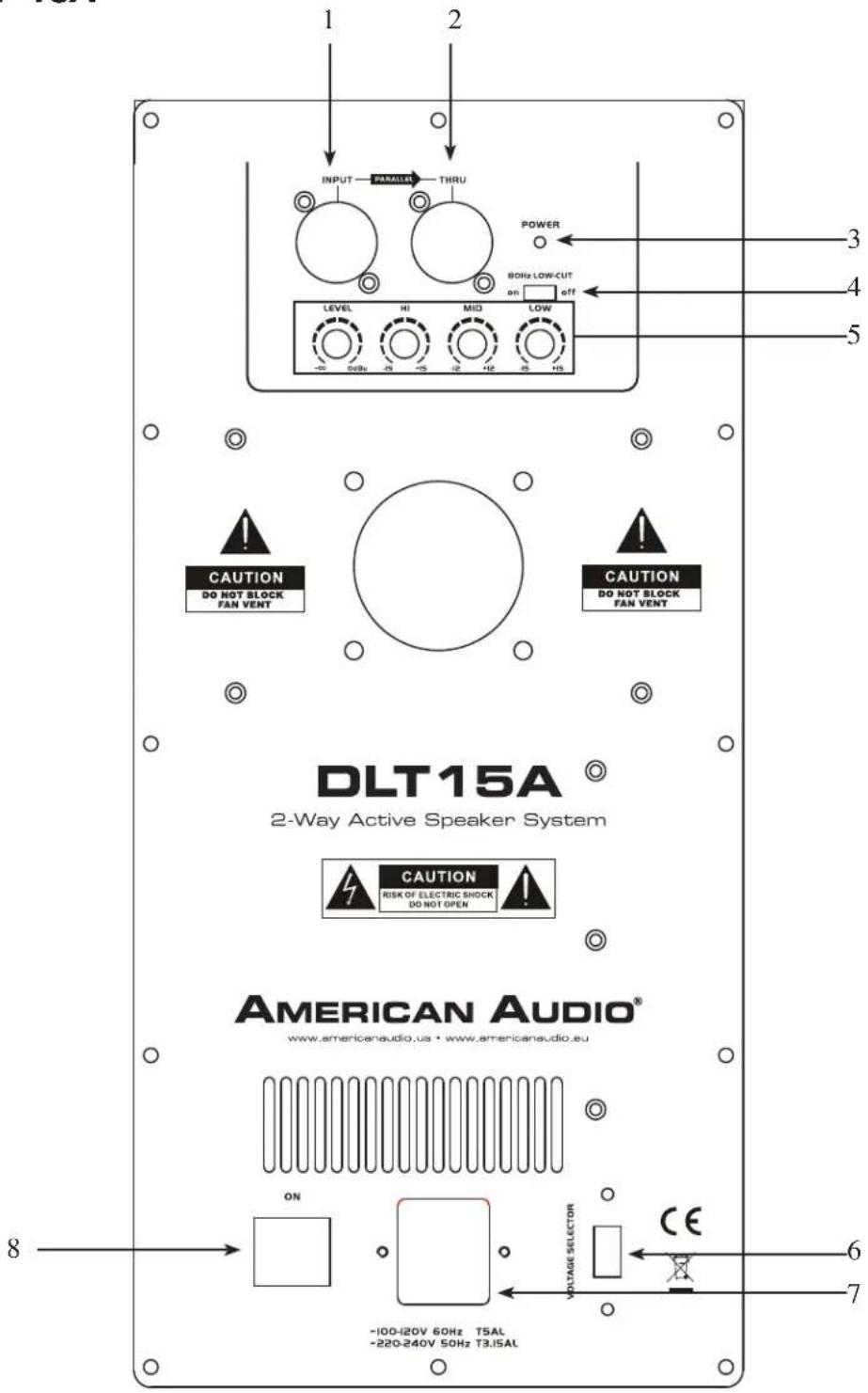 American Audio DLT-15A - Registration - 1