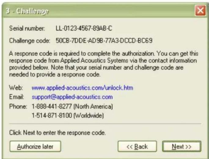 AAS Strum Electric GS-1 - Step 2: Generating the Response Key and Registering your Product - 2