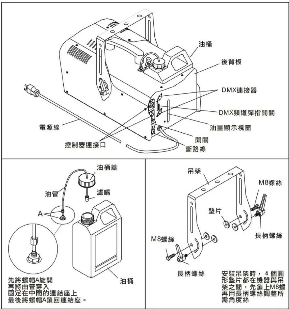 Antari Z-1200 MKII - Z-1200II 機器外觀說明 - 1