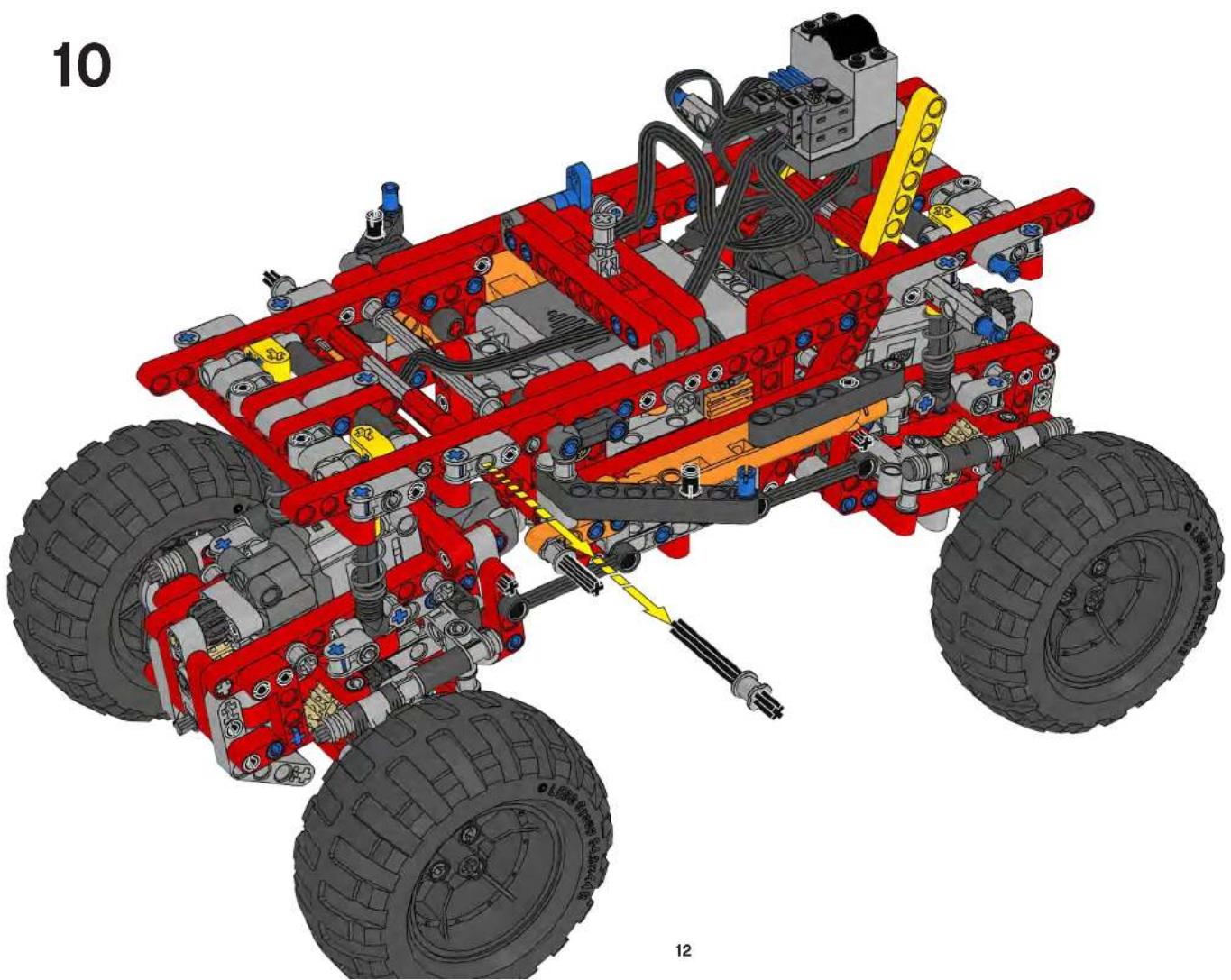LEGO 4X4 Crawler - TECHNIC - 13