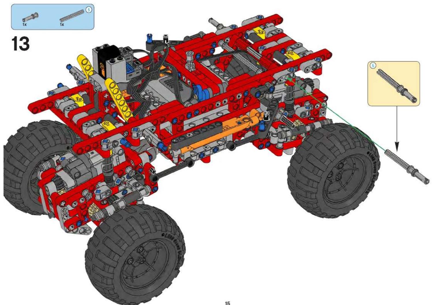 LEGO 4X4 Crawler - TECHNIC - 17