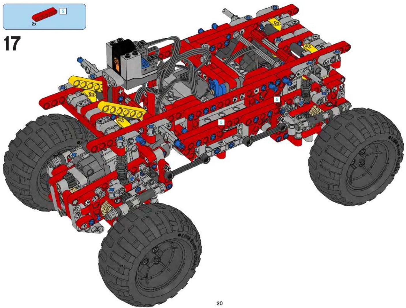 LEGO 4X4 Crawler - TECHNIC - 23