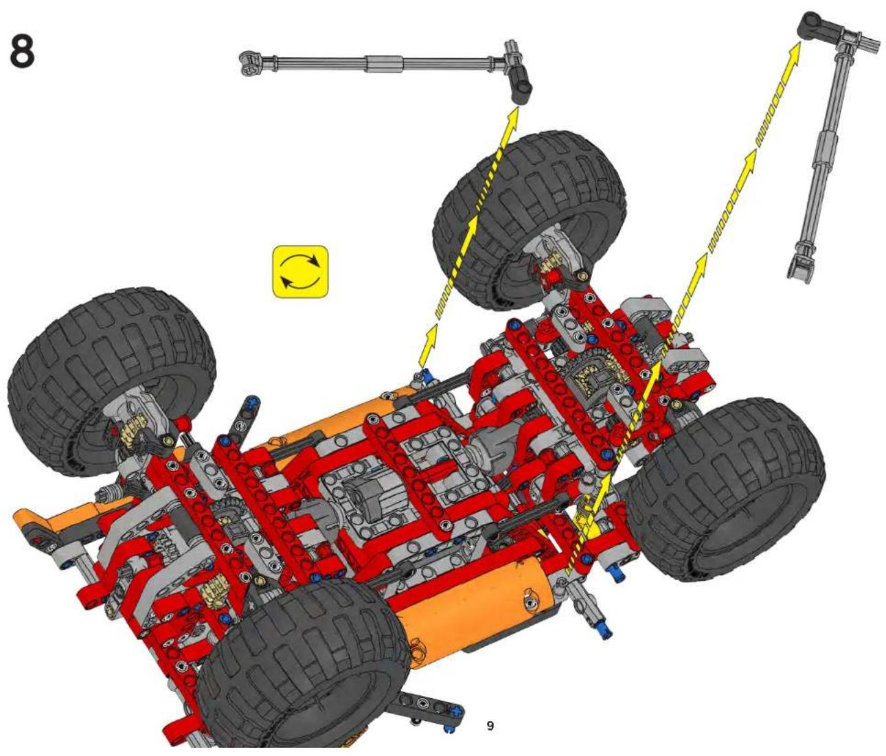 LEGO 4X4 Crawler - TECHNIC - 9