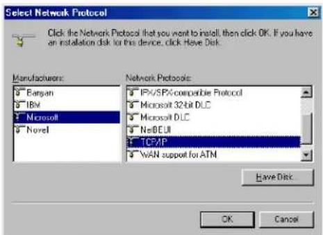 MOTOROLA SB4200 - Configuring TCP/IP in Windows 95, 98, or Me, continued - 2