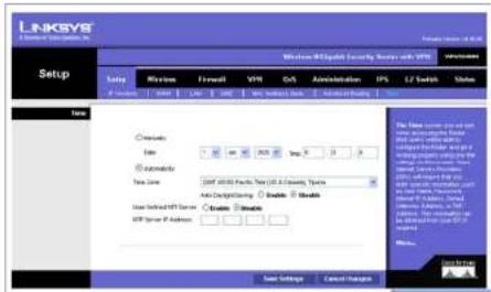 CISCO WRVS4400n - Time - 1