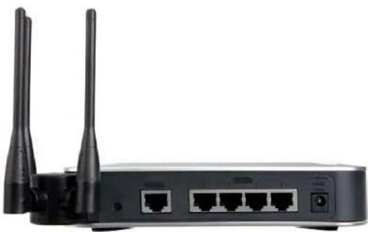 CISCO WRVS4400n - The Back Panels - 1