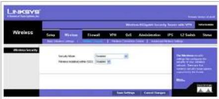 CISCO WRVS4400n - WPA-Personal (also known as WPA-PSK) - 1
