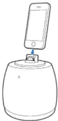 PHILIPS DS6200 - Τοποθέτηση iPod/iPhone - 1