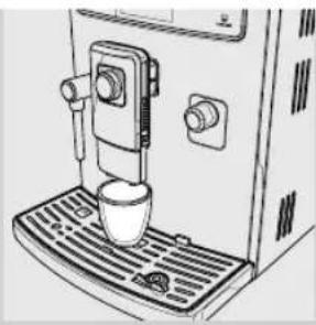 PHILIPS Saeco Xelsis Evo HD8954 - Adjusting the dispensing spout - 2