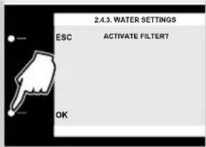 PHILIPS Saeco Xelsis Evo HD8954 - "INTENZA+" water fi Iter installation - 12