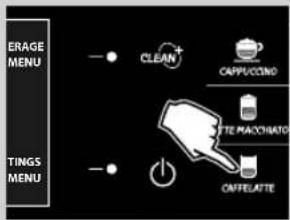 PHILIPS Saeco Xelsis Evo HD8954 - Adjusting the caff elatte length - 1