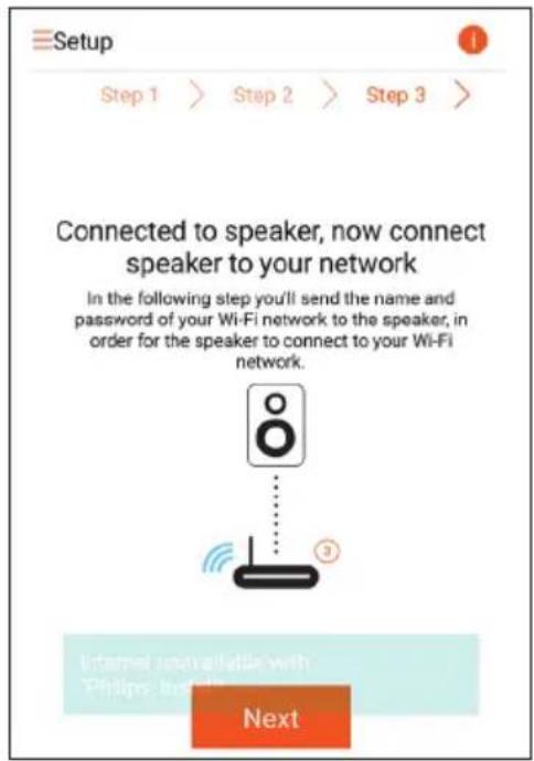 PHILIPS AW2000 - Option 2 : configuration par l'intermédiaire d'un routeur Wi-Fi autre que WPS et d'un appareil Android - 5