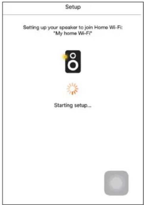 PHILIPS AW2000 - Attendez que le voyant d'état de charge de AW2000 reste allumé en blanc, puis appuyez sur Suivant dans l'écran d'application. - 1