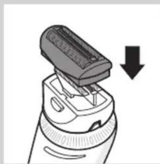 PHILIPS QC5570 - Καθαρισμός της ξυριστικής κεφαλής - 3