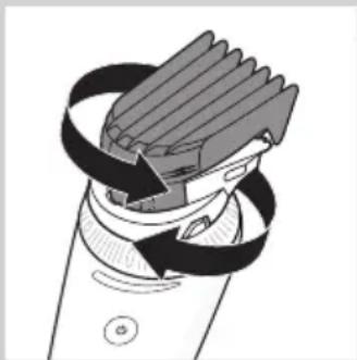 PHILIPS QC5570 - Corte de pelo con peine-guía - 6