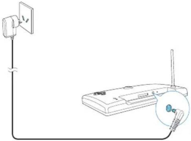 PHILIPS SPF1207 - Install the stand - 3